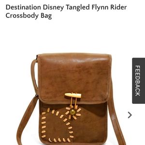ISO Destination Disney Tangled Flynn Rider Crossbody Bag